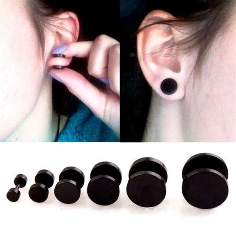 my fake plug earrings are hurting